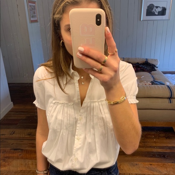 Miu Miu Short Sleeve Blouse - Picture 5 of 7